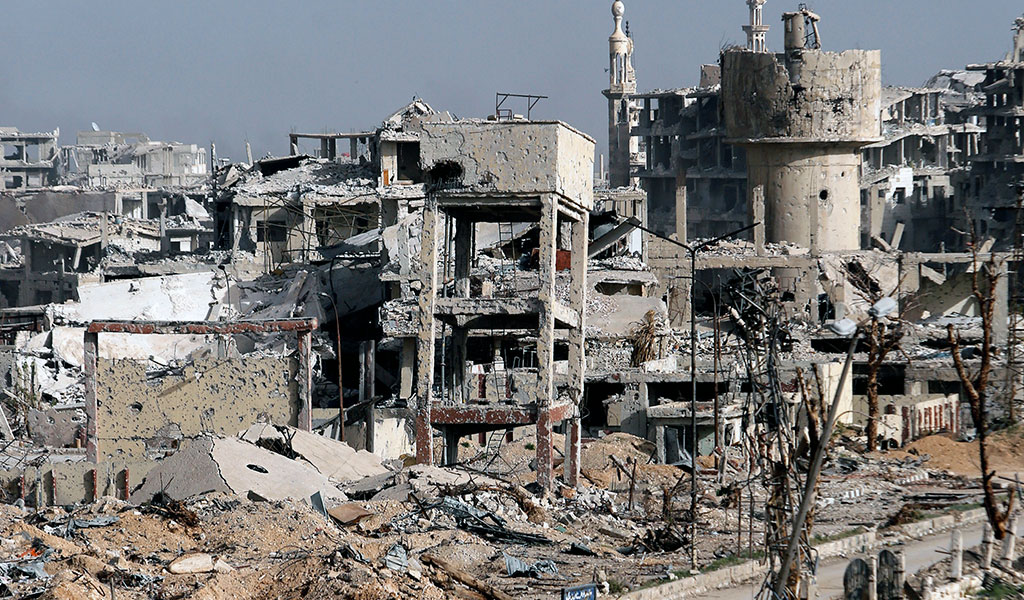 Syria Bombed