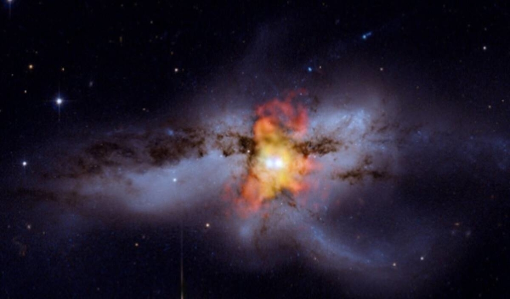 Supermassive Blackholes Merging