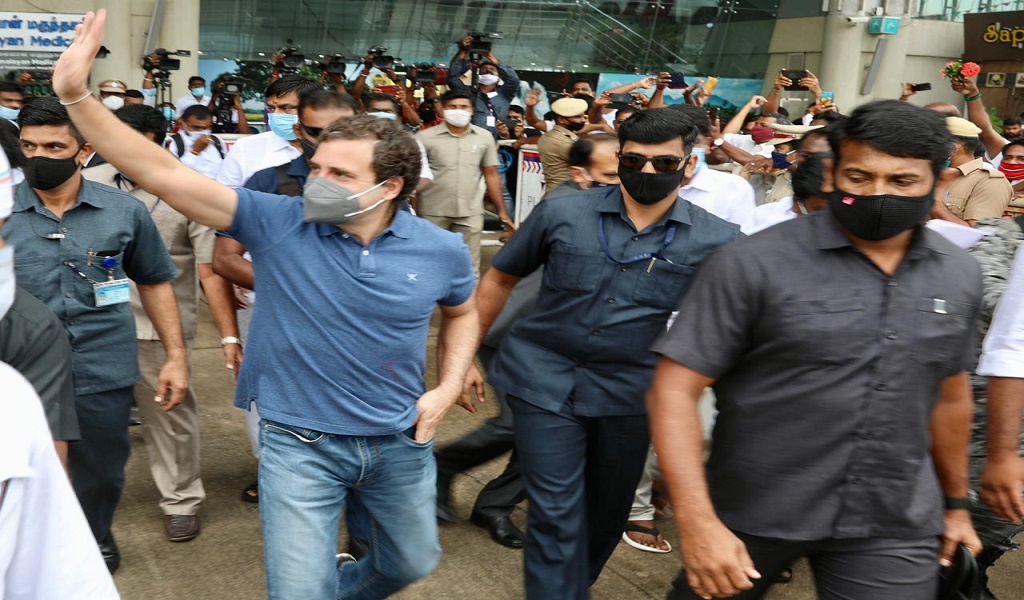 Rahul Gandhi Visits Tamil Nadu To Attend Jallikattu Event