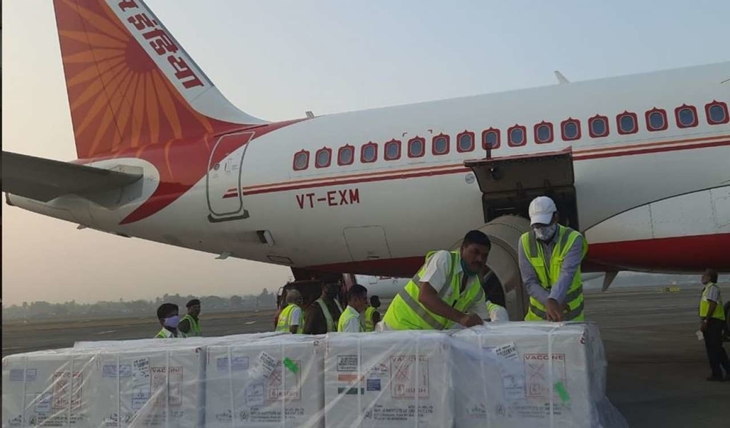 India sent out vaccines to its neighbors