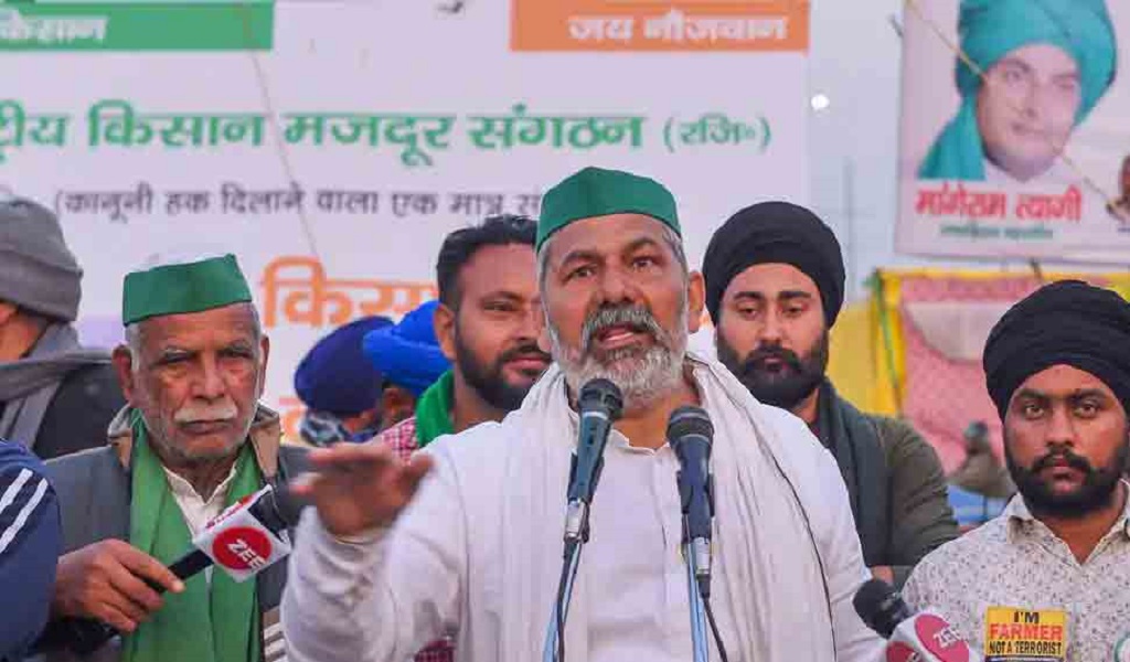 Rakesh Tikait’s Congratulatory Message To Farmers Looks Inciting, Twitter Mocks BKU Leader