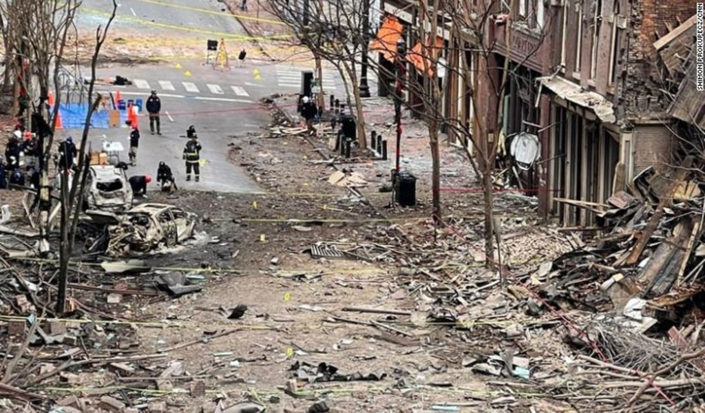 Explosion rocked the neighborhood