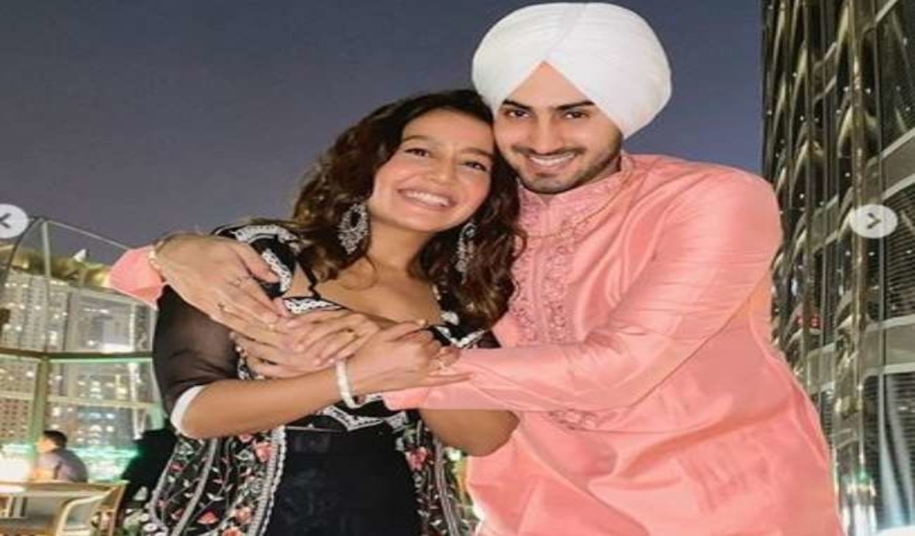 Neha with her husband
