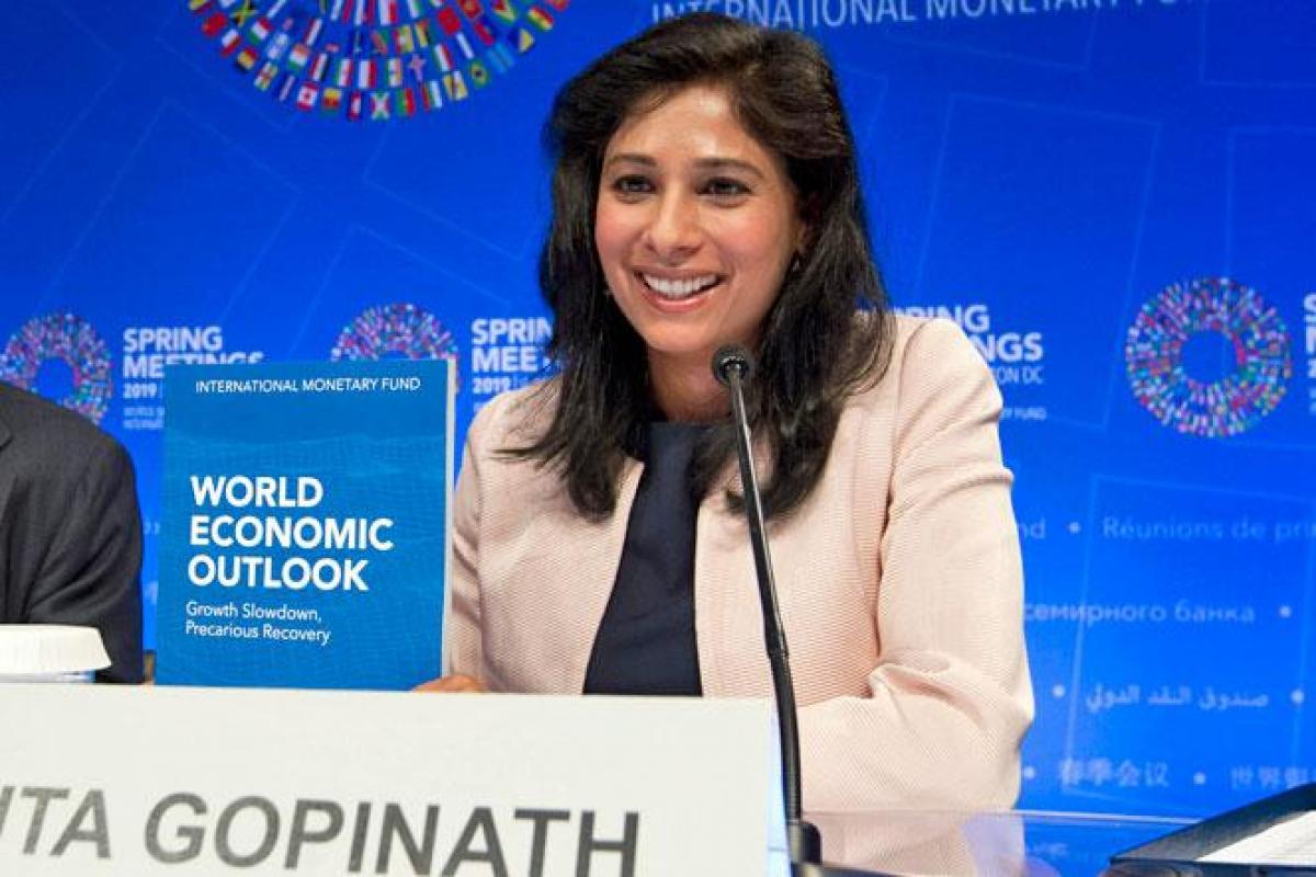 THE CHIEF ECONOMIST OF THE IMF