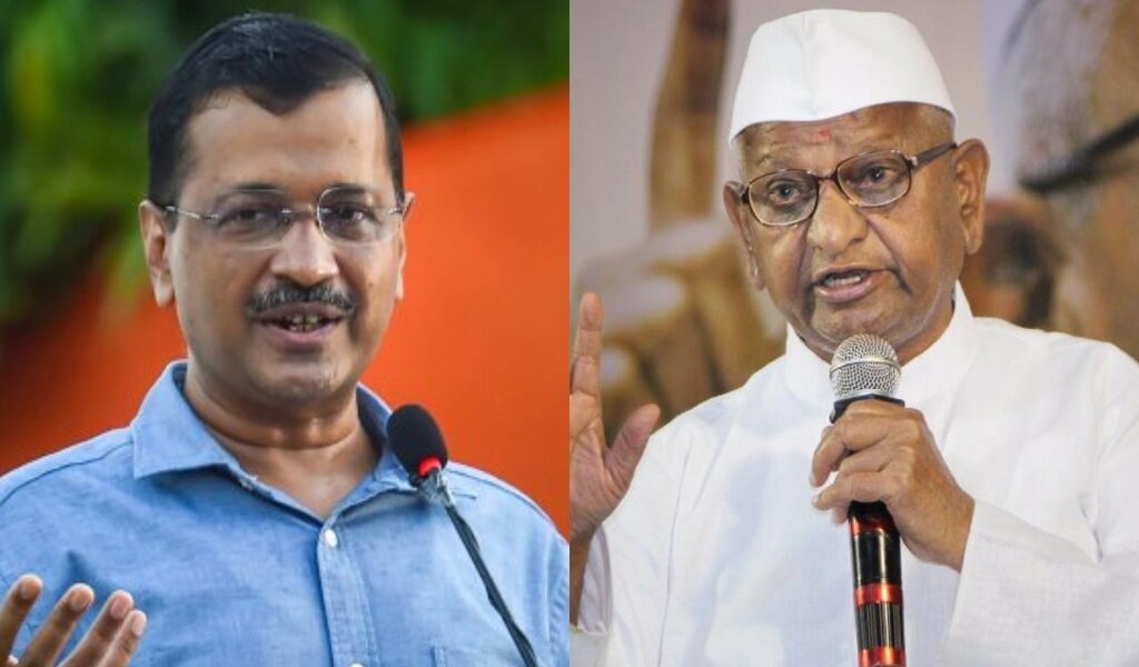 Arvind Kejriwal Anna Hazare